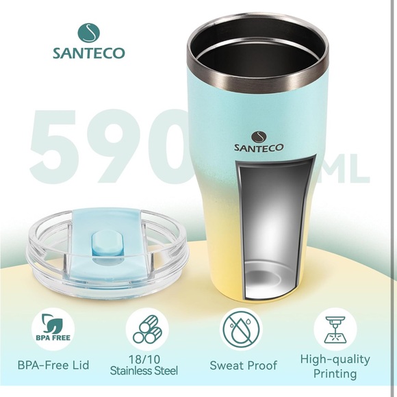 Gradient Sun & sky 20 oz Tumbler - Picture 6 of 6